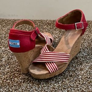 Toms Wedge Sandals